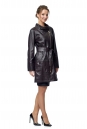 Женское кожаное пальто из натуральной кожи с воротником 8005981-2