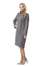Женское пальто из текстиля с воротником 8009630-2