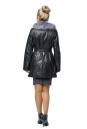 Женское кожаное пальто из натуральной кожи с воротником, отделка блюфрост 8011989-3