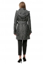 Женское пальто из текстиля с капюшоном 8012234-3