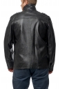 Мужская кожаная куртка из эко-кожи с воротником 8014725-3