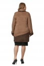 Женское пальто из текстиля с воротником 8016430-3