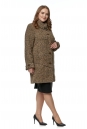 Женское пальто из текстиля с воротником 8016432-2