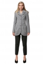 Женское пальто из текстиля с воротником 8017933-2