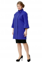 Женское пальто из текстиля с воротником 8019908-2