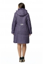 Женское пальто из текстиля с капюшоном 8020455-3
