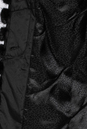 Пуховик женский из текстиля с воротником, отделка норка 3800477-4